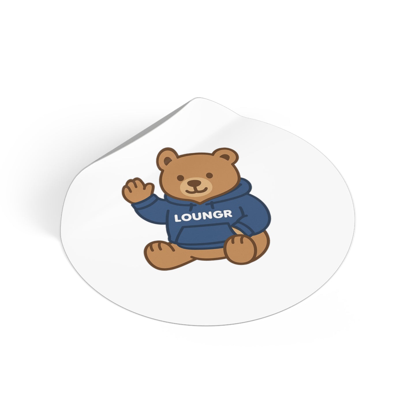 Cute Bear Vinyl Stickers, Fun Decor for Laptops, Water Bottles, Scrapbooking, Gifts for Kids, Cute Bear Art