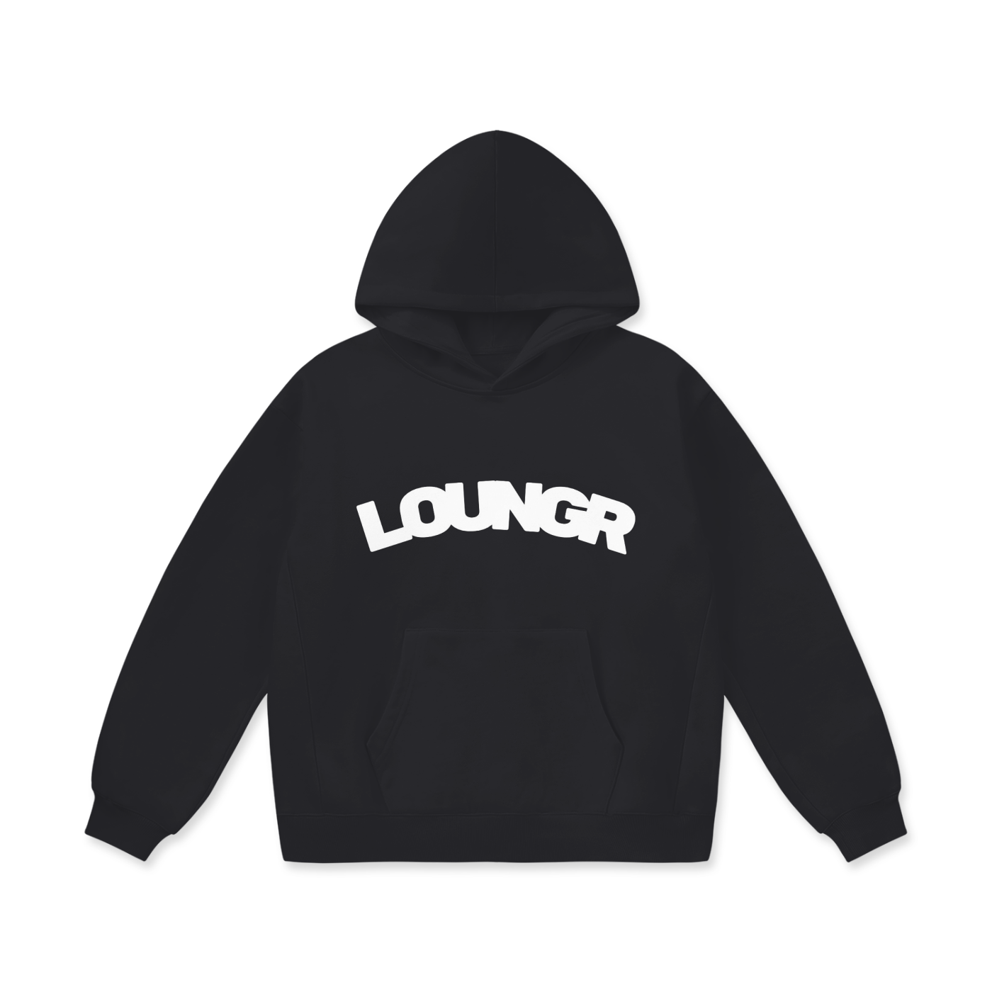 BLACK&WHITE Arch Hoodie - Size up to 4X!