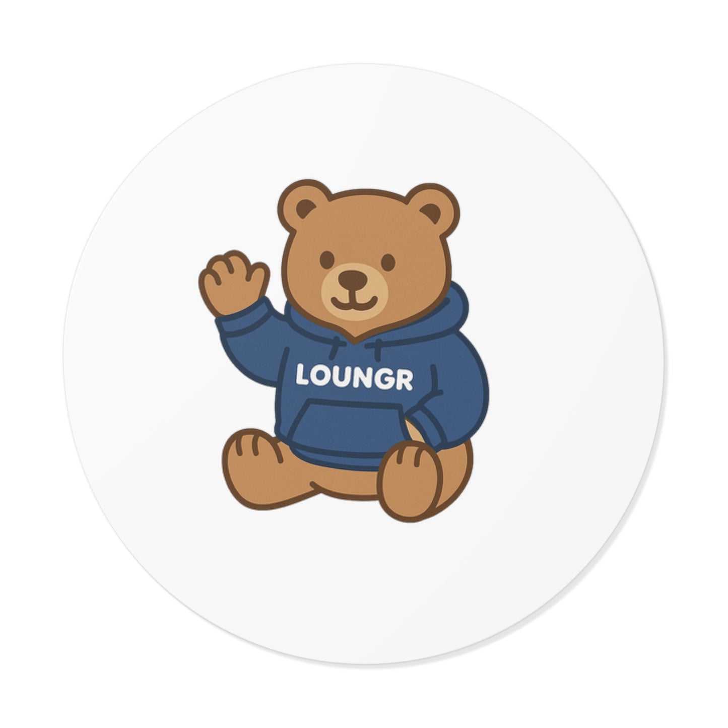 Cute Bear Vinyl Stickers, Fun Decor for Laptops, Water Bottles, Scrapbooking, Gifts for Kids, Cute Bear Art