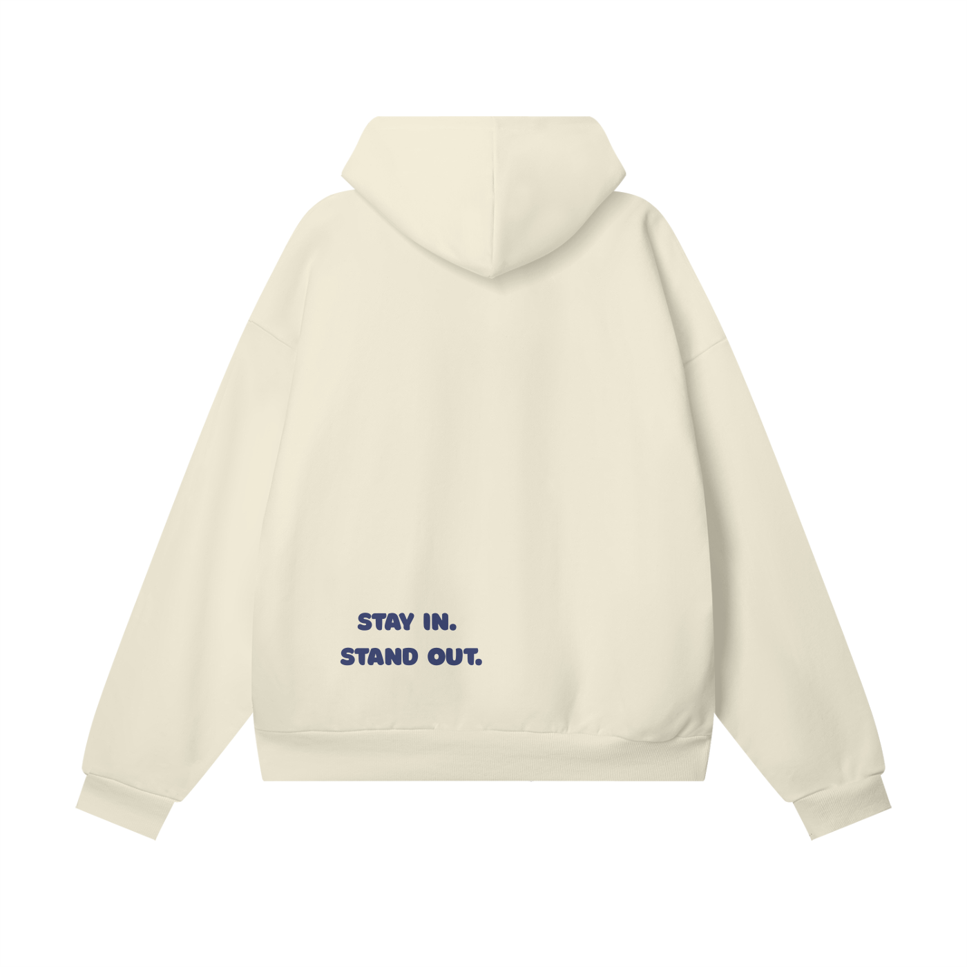 Oversize Heavyweight Hidden Pocket Fleece Hoodie - 460 GSM